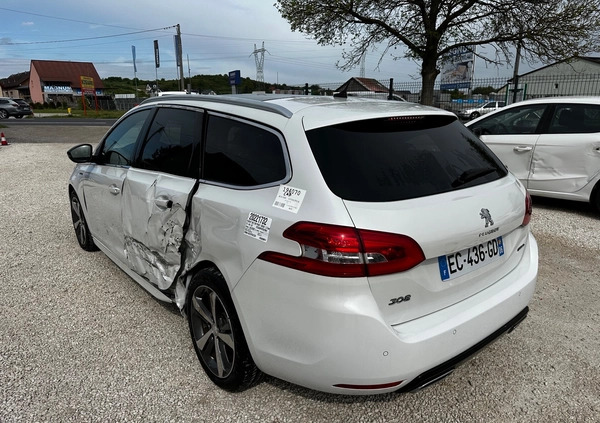 Peugeot 308 cena 27900 przebieg: 103000, rok produkcji 2016 z Góra małe 326